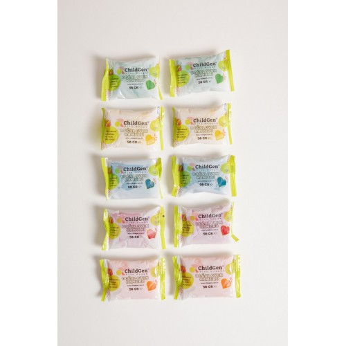 Childgen Doğal Oyun Hamuru -10 LU MİNİPACK - (10X50GR) SET